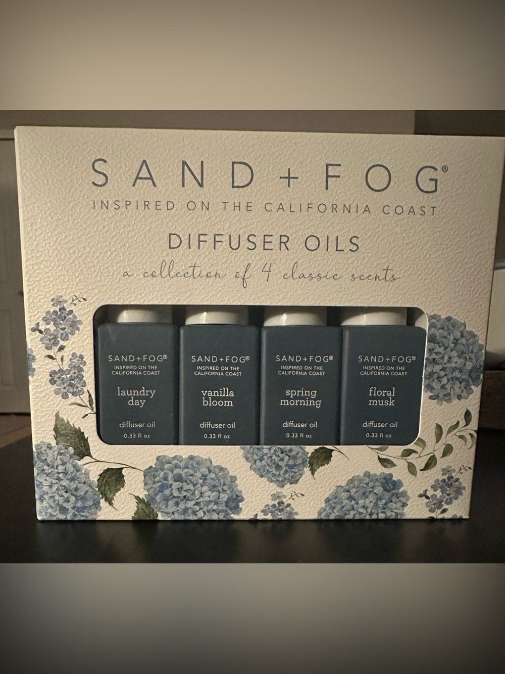 Sand + Fog Diffuser Oils Collection 4 Classic Scents